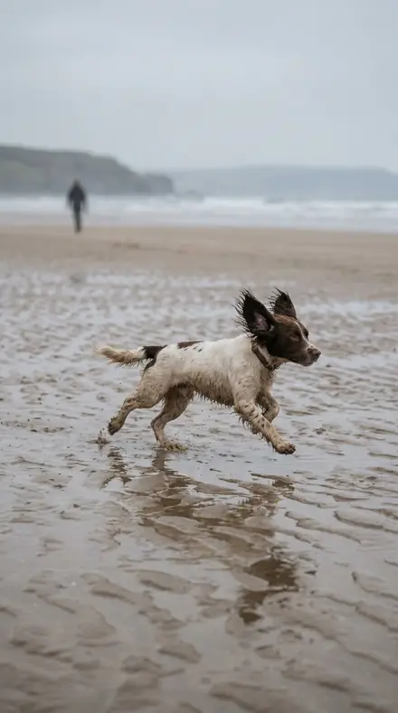 Before: Dog beach run