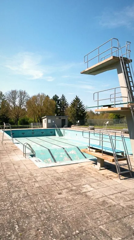 Herd Line applied to Empty pool