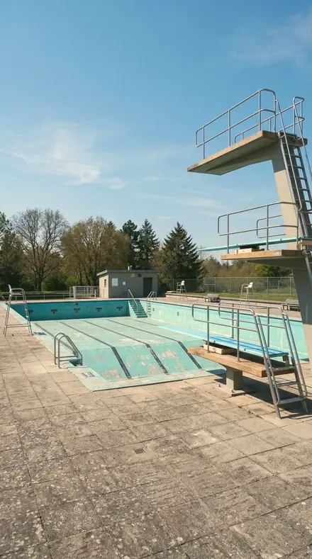 GH-06 Meadow Light applied to Empty pool