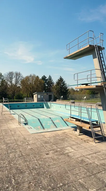 GH-15 Gilt Edge applied to Empty pool