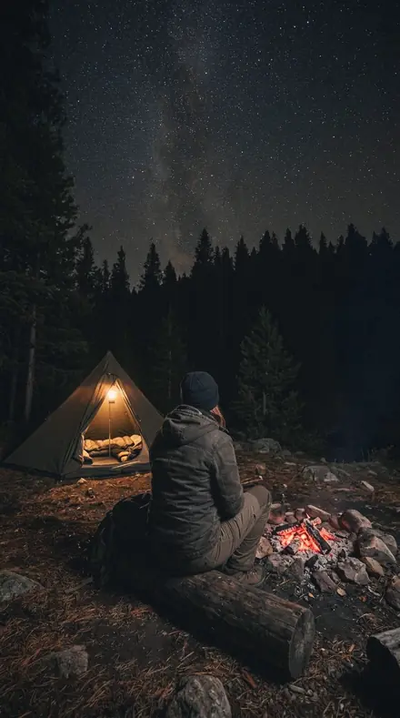 Feed Sack applied to Star ridge tent