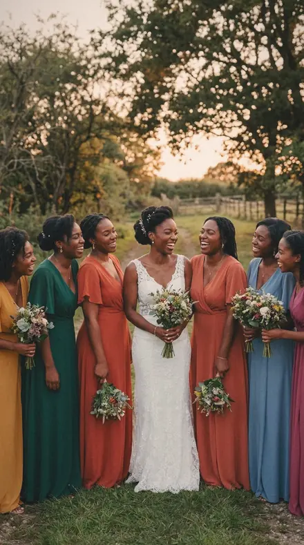 Chalk Track applied to Bride laughing