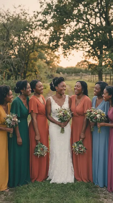 Dry Ditch applied to Bride laughing