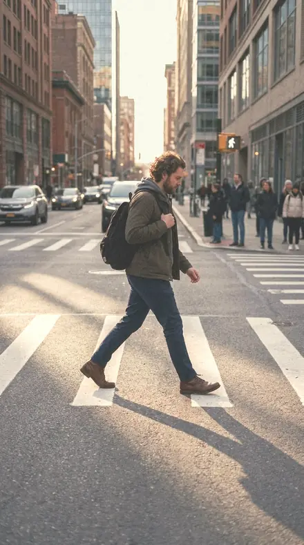 Uncoated Element applied to Street walk