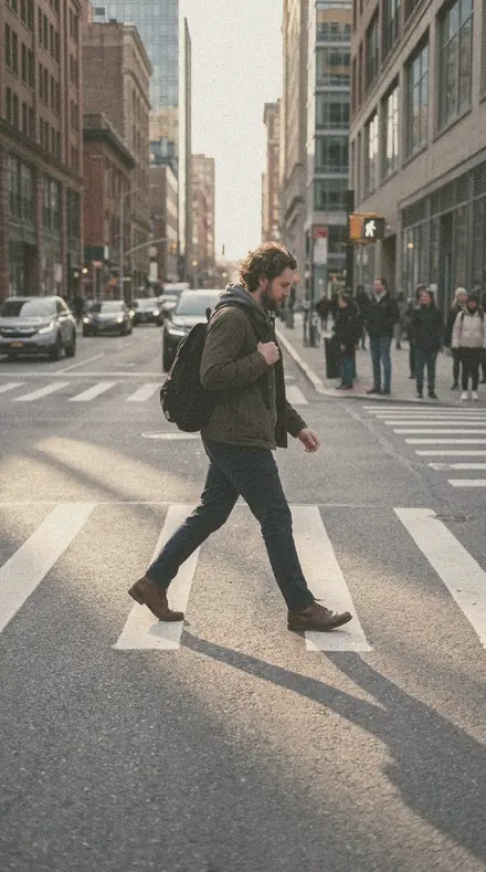 Paper Map applied to Street walk