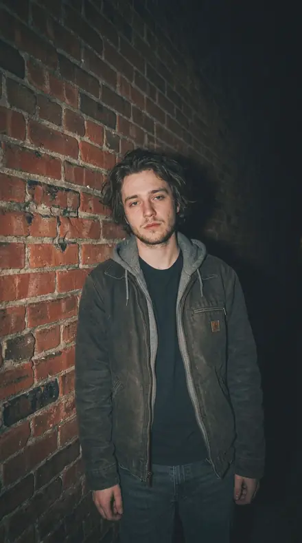 Gravel Drive applied to Flash brick portrait