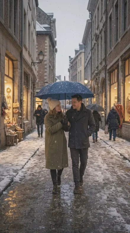 Tiny Fist applied to Snow street couple
