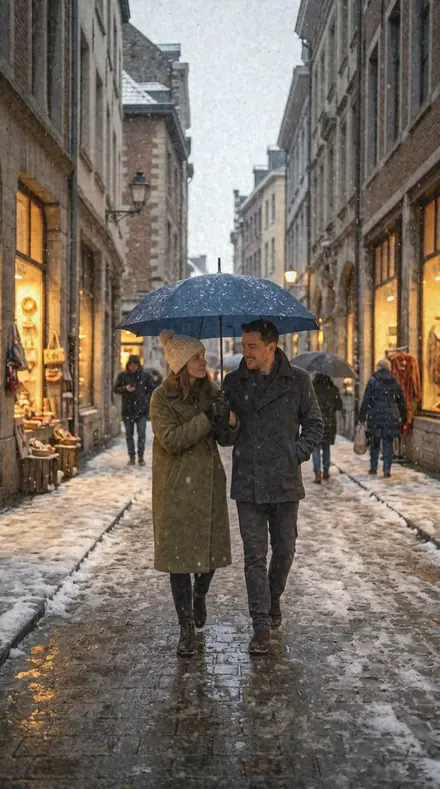 Frontier Gate applied to Snow street couple