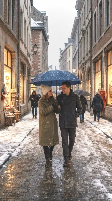 Pendentive Curve applied to Snow street couple