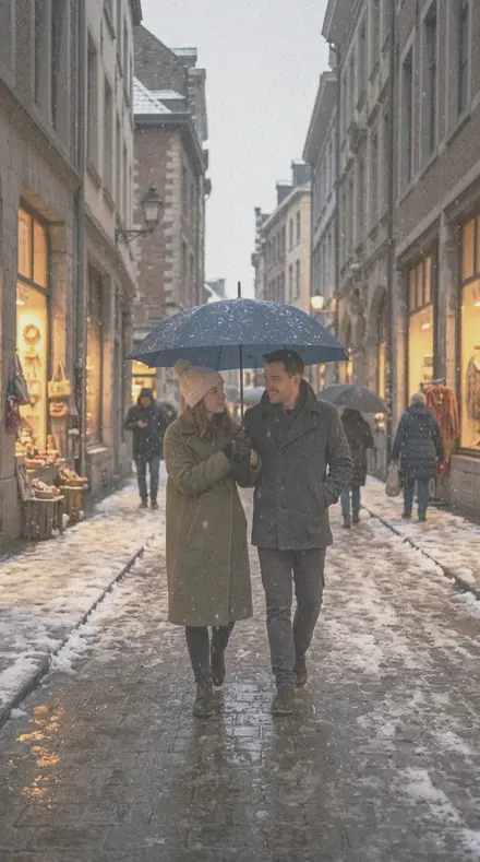 Archival Sheet applied to Snow street couple