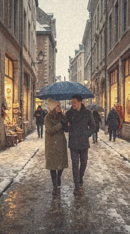 Ember Reel applied to Snow street couple