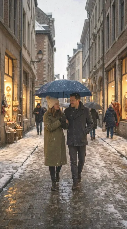 Tile Niche applied to Snow street couple