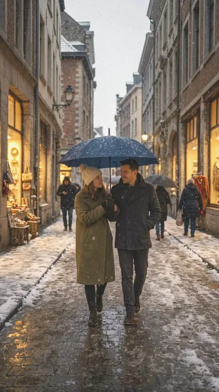 Rug Pile applied to Snow street couple