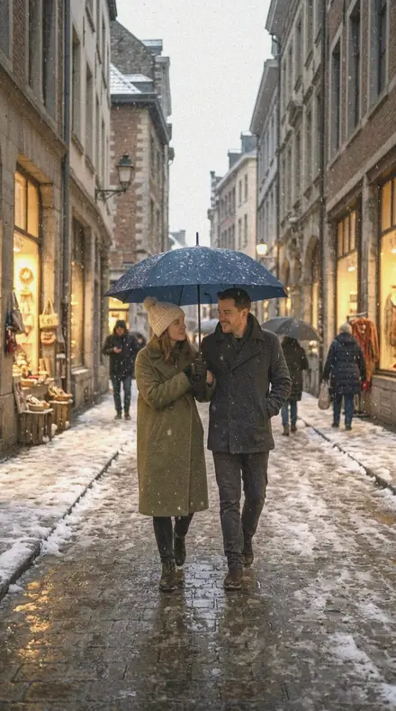Mint Tray applied to Snow street couple