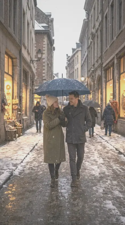 Toe Curl applied to Snow street couple