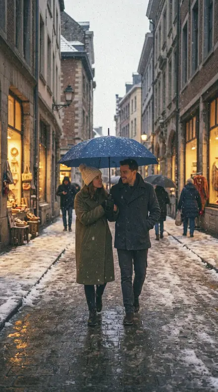 Hedge Green applied to Snow street couple