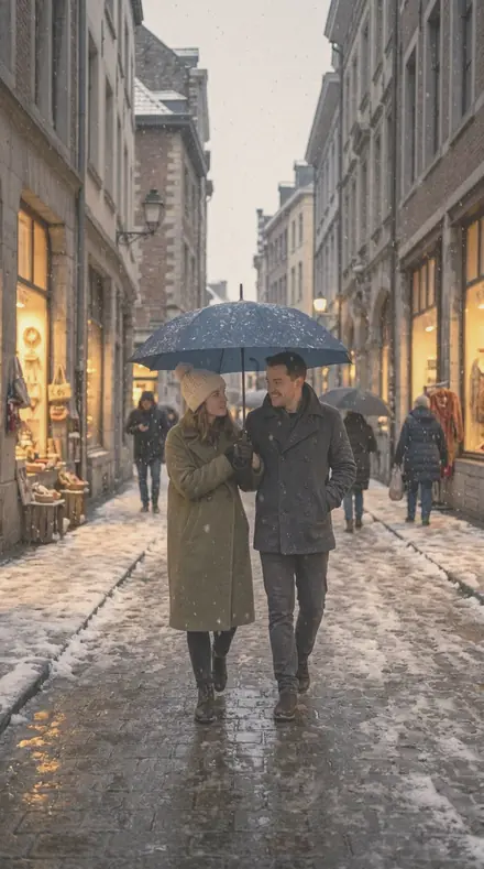 Haze Element applied to Snow street couple