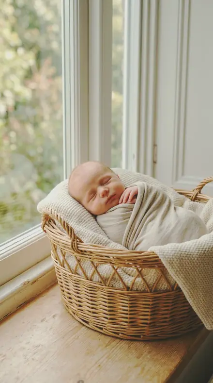 Seam Line applied to Newborn basket