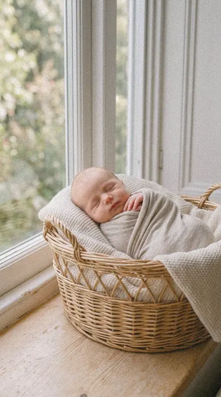 Livery Paint applied to Newborn basket