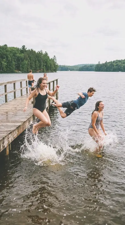 Blossom Shade applied to Pier jump