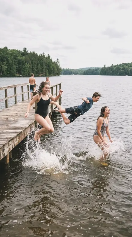 Peony Bud applied to Pier jump