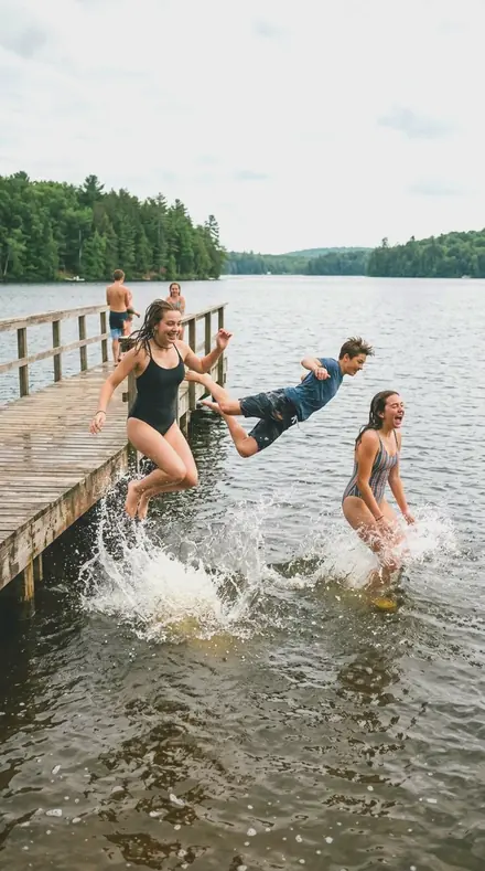 Tweed Check applied to Pier jump