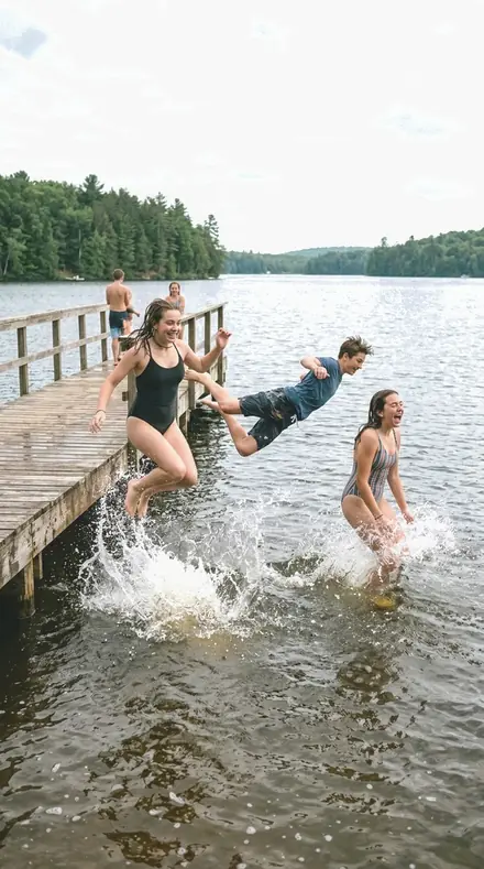 Panorama Row applied to Pier jump