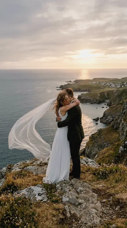 Linen Fold applied to Cliff elopement