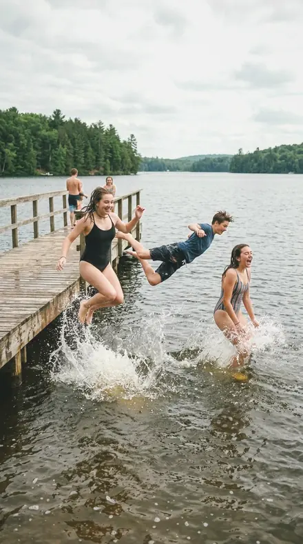 Hand Grasp applied to Pier jump