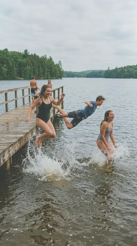 Hard Shadow applied to Pier jump