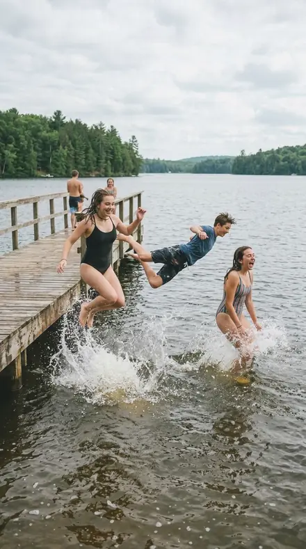 Drain Cover applied to Pier jump