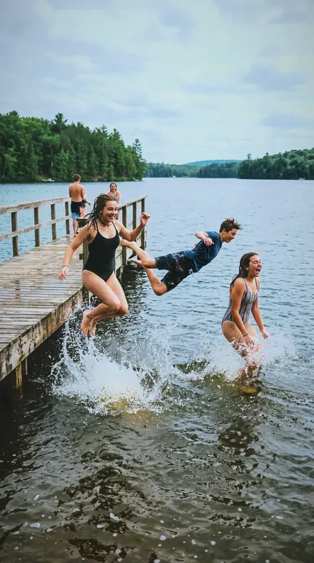 Chimney Flaunching applied to Pier jump