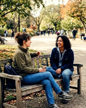 A bench and your people, suddenly a keeper. With the FirstPreset preset applied.