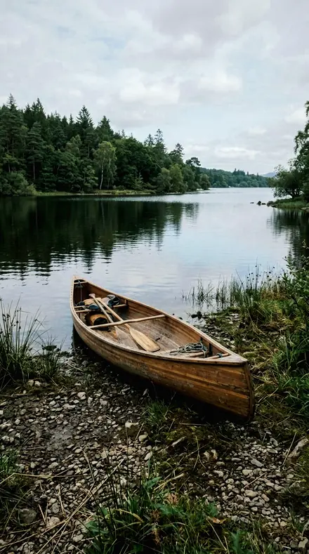 Paddle Out applied to Lake canoe