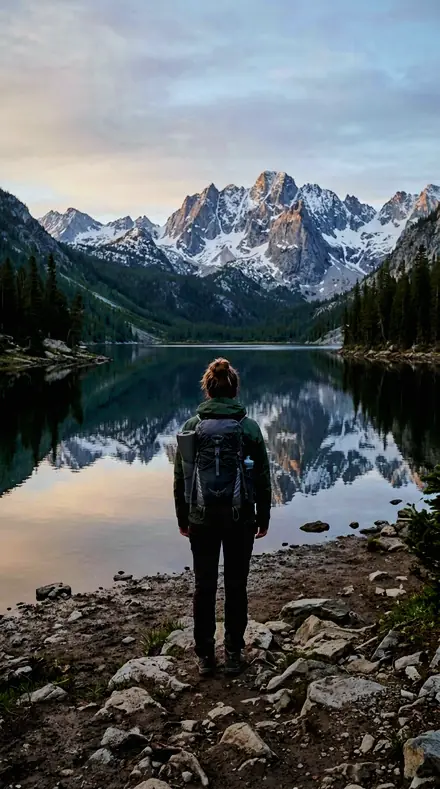 Drop In applied to Mountain lake