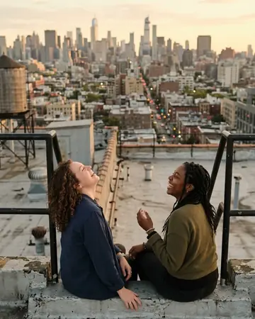 Rooftop golden. Photographed without a preset.