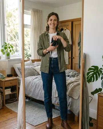 mirror fit. Photographed without a preset.