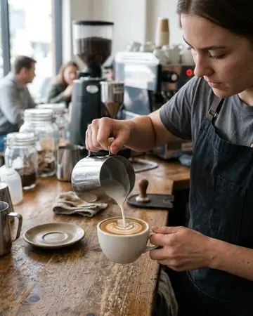 Steam, crema, and a slow morning. Photographed without a preset.