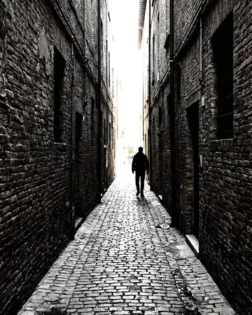 alley lines. With the Stockshelf preset applied.