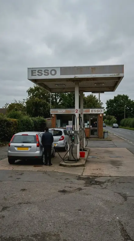 Polished Beading applied to Petrol station