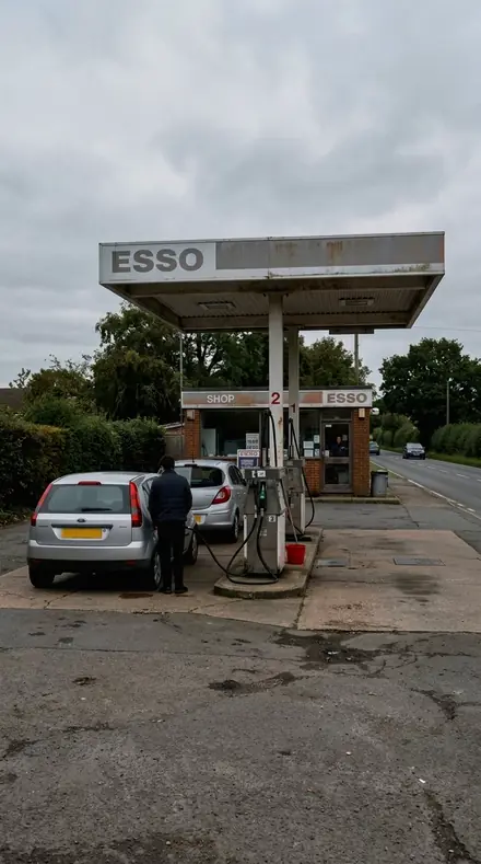 Brightwork Bloom applied to Petrol station