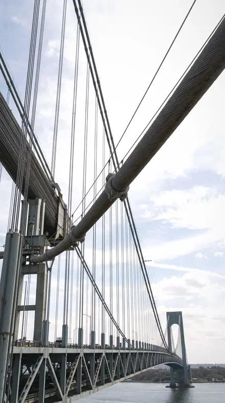 Beading Edge applied to Bridge cables