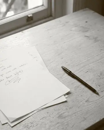 Paper desk. With the Umberpaper preset applied.