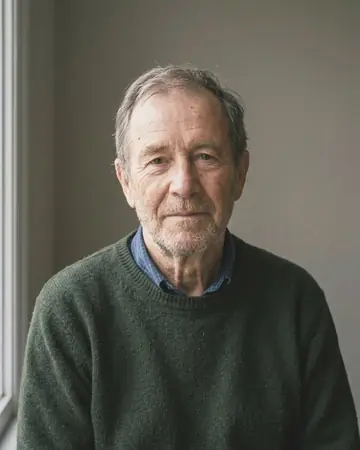 Man portrait. With the Warm Negative preset applied.