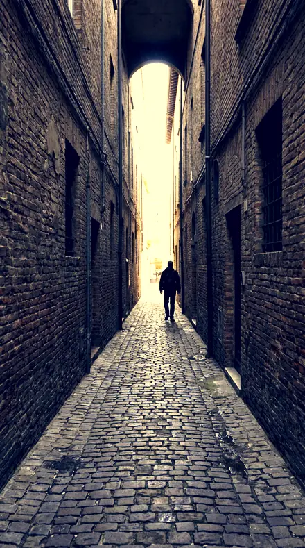 Shade Under applied to alley lines