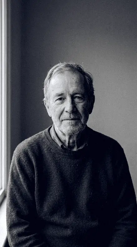 Museum Grade applied to man portrait