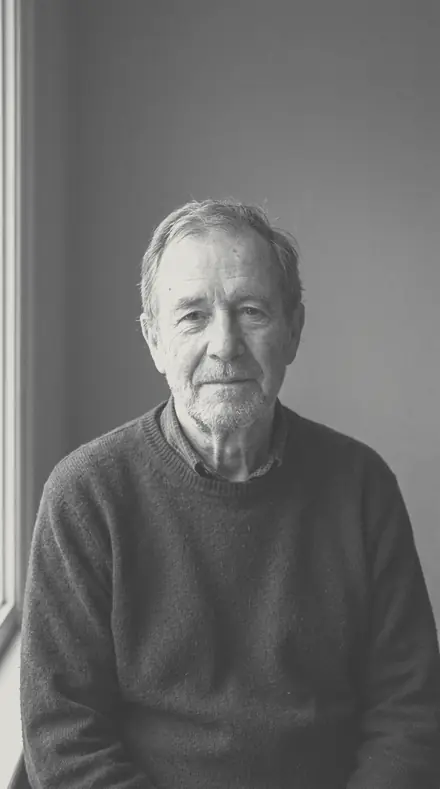 Matte Rag applied to man portrait