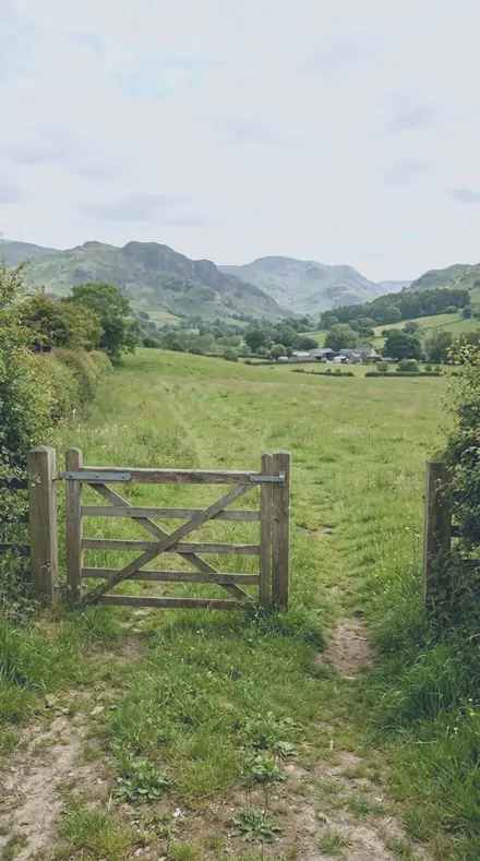 Coast Fog applied to farm gate