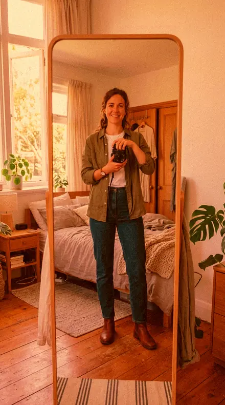 Copper Shift applied to mirror fit