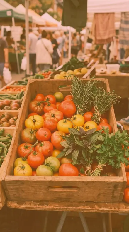 Warm Reversal applied to market produce